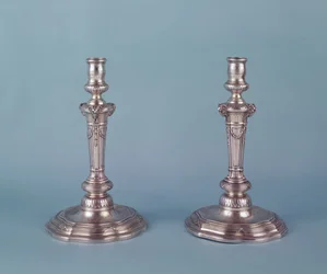 Candelabri in argento di Luigi XV