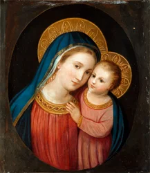 Madonna del Buon Consiglio, dipinto anonimo Torre del Greco, Chiesa della Madonna del Buon Consiglio