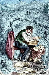 Mark Twain scrive 