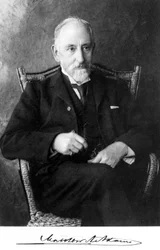 Matthew Algernon Adams, oftalmologo britannico, c 1900