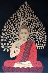 Buddha meditante, Parigi, Francia