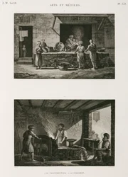 Rame, fabbro e calderaio, Egitto, c. 1798