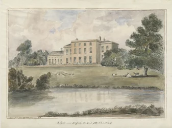 Milford House: acquerello