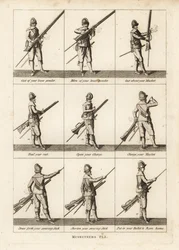 Esercizi militari dei moschettieri