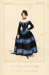 Miss Stephanie come Madame Muller in Stella di Anicet Bourgeois, Theatre de la Gaite