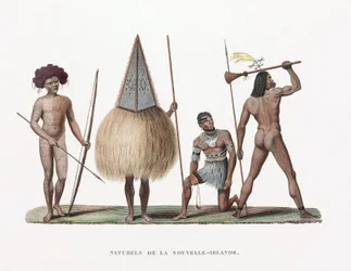Nativi della Nuova Irlanda (ora Papua Nuova Guinea)