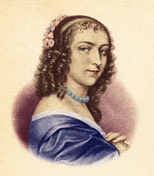 Ninon de Lenclos. Autrice francese, cortigiana e mecenate delle arti (1620-1705).