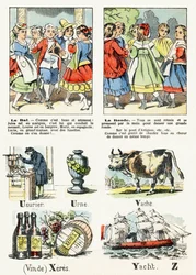 Pagina 8 - il ballo in costume, la ronda - Alfabeto dell