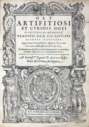Pagina del titolo di 