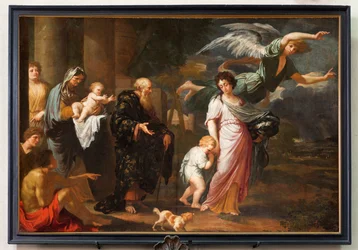Chiesa parrocchiale (Parochiekerk Onze-Lieve-Vrouw). Interno. Dipinto.