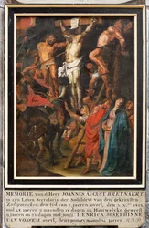 Chiesa parrocchiale (Parochiekerk Sint-Walburga). Dipinto.