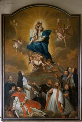 Chiesa parrocchiale. Interno. Dipinto.