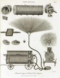 Pompa antincendio, invenzione di J