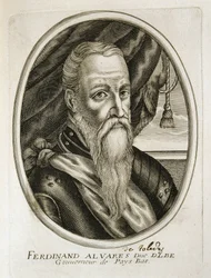 Ritratto del Duca di Alba (1507-1582) (incisione)