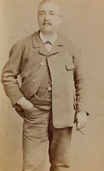 Ritratto di Henri Foucart, insegnante di ginnastica del Principe Imperiale, direttore della scuola Olympe