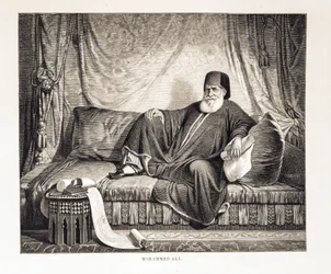 Ritratto di Mehemet Ali (1769-1849) Vice Re d