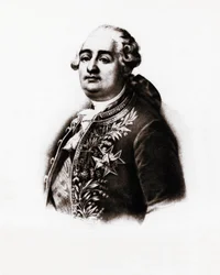 Ritratto del Re di Francia Luigi XVI (1754-1793) Incisione del XIX secolo