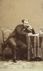 Ritratto del famoso compositore francese Charles Gounod