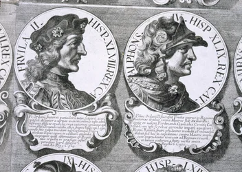 Ritratti di Fruela II e Alfonso IV