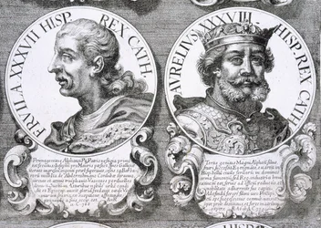 Ritratti di Fruela I e Aurelio delle Asturie