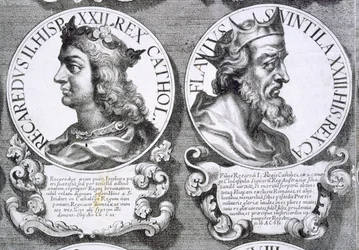 Ritratti di Reccaredo II e Suintila