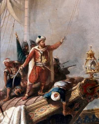 Rappresentazione di Hayreddin Barbarossa (dettaglio)