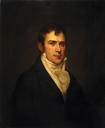 Robert Fulton, artista e inventore americano, c 1800