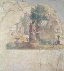Paesaggio sacro-idilliaco, dalla Villa di Agrippa a Boscoreale, secolo d.C.