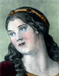 Santa Elisabetta da adolescente