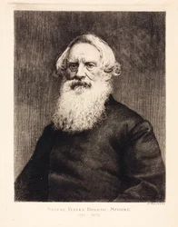 Samuel F B Morse, artista americano e inventore del codice Morse, c 1870