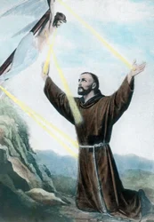 Scena della vita di San Francesco d