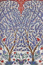 Moschea Sheikh Zayed: Uno degli 80 pannelli Iznik