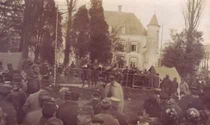 Spettacolo dato dai soldati del 94° R.I. - 1915