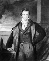 Sir Humphry Davy, chimico inglese, c. 1820