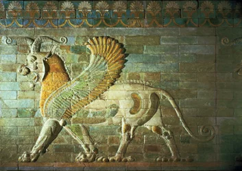 Sfinge, (dettaglio)