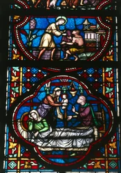 Vetrata della Cattedrale di Notre Dame di Tournai, Belgio