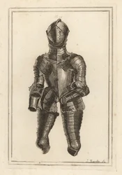 Armatura che si dice appartenesse al Duca di Monmouth