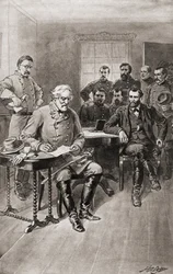 Resa di Robert E. Lee al generale Ulysses S. Grant, Appomattox Court House, Virginia, il 9 aprile
