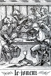 Il Giocatore visitato dalla Morte