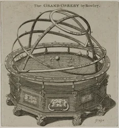 Il grande planetario di Rowley, Londra