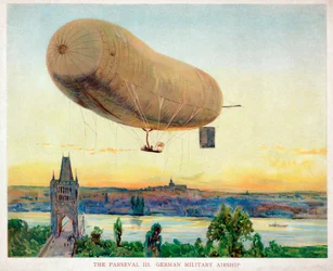 Il Parseval III: Dirigibile militare tedesco
