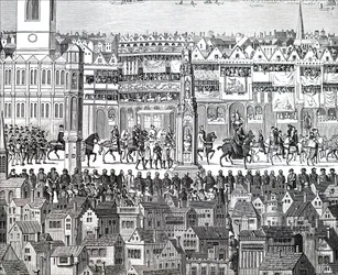 La processione di incoronazione di Re Edoardo VI