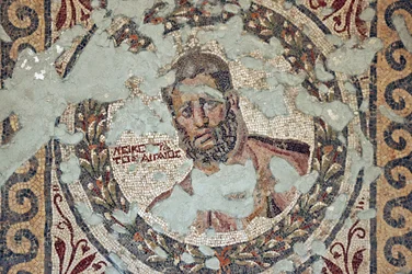 Due atleti Mosaico, da Samandagi, Turchia