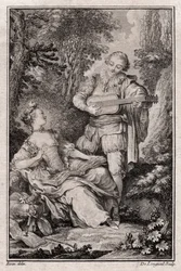 Scena di genere senza titolo, Parigi 1766
