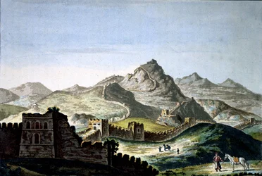 La grande muraglia cinese, c. 1820