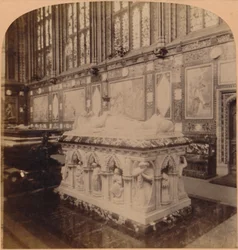 Cenotafio del Principe Consorte, nella Cappella del Memoriale di Alberto, Windsor, Inghilterra