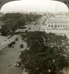 Chowringhee Road, Calcutta, India, c1900