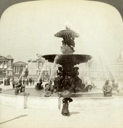 Fontana, Place de la Concorde, Parigi, Francia