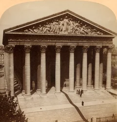 La Chiesa della Madeleine, Parigi, Francia, 1900