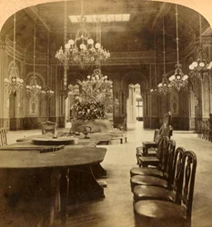Il famoso Salone della Roulette, Casinò, Monte Carlo, Monaco, 1897
